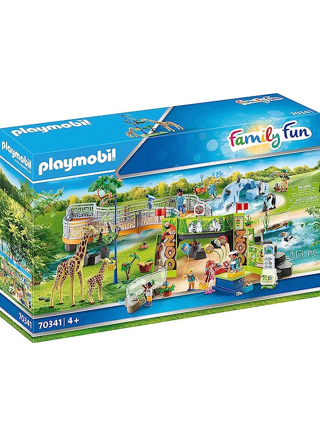 Large City Zoo, Multicolor, 58.5 x 12.5 x 38.5 cm, 70341
