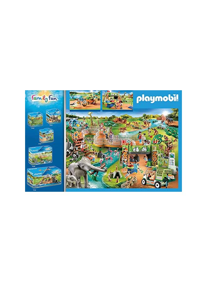 Large City Zoo, Multicolor, 58.5 x 12.5 x 38.5 cm, 70341