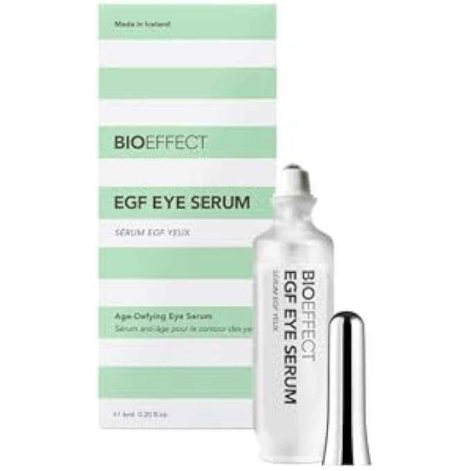 BIOEFFECT EGF Eye Serum with De-Puffer Rollerball, Anti-Aging, Moisturizing Contour Gel To Visibly Reduce Wrinkles, Puffiness, Fine Lines with Barley Growth-Factor Protein - Image 1