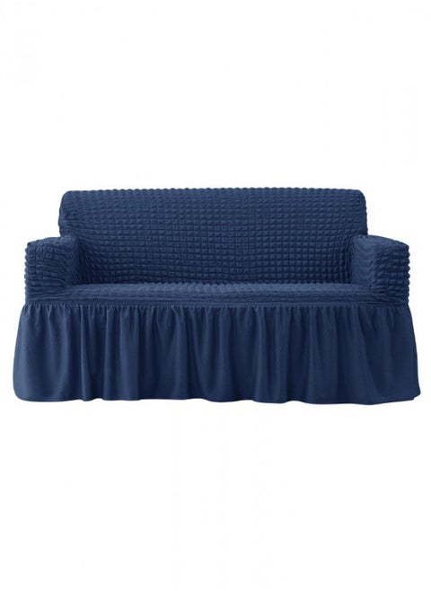Stretch Sofa Cover Blue