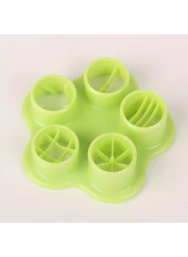 Special For Cute Flower Shape Sausage Mold Ham Sausage Flower Cutter Children DIY Bento Making Tools-Specifications:Sausage Cut Flower Mold/random Color-Color:Sausage Cut Flower Mold/random Color - Image 1