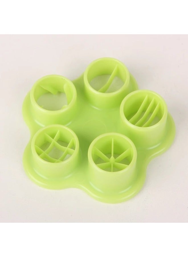 Special For Cute Flower Shape Sausage Mold Ham Sausage Flower Cutter Children DIY Bento Making Tools-Specifications:Sausage Cut Flower Mold/random Color-Color:Sausage Cut Flower Mold/random Color - Image 3