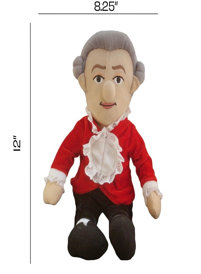 The Unemployed Philosophers Guild Wolfgang Amadeus Mozart - Little Thinker - Plush Doll - Image 4