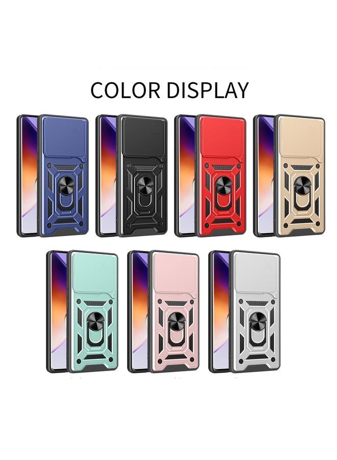 زبون جراب لهاتف Infinix Note 40 Pro/40 Pro+ 5G بتصميم غطاء كاميرا منزلق مصنوع من مادة TPU+PC - Image 2