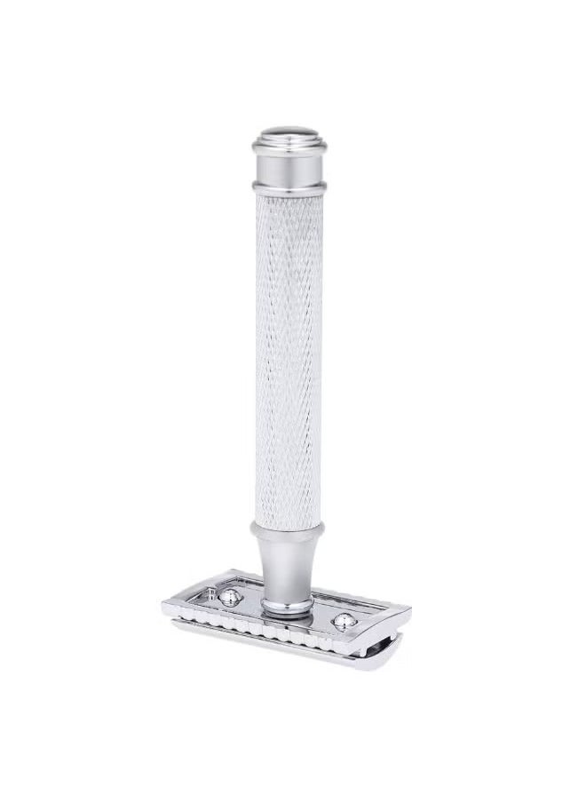ORiTi ORiTi Double Edge Stainless Steel Safety Razor Silver  - Image 4