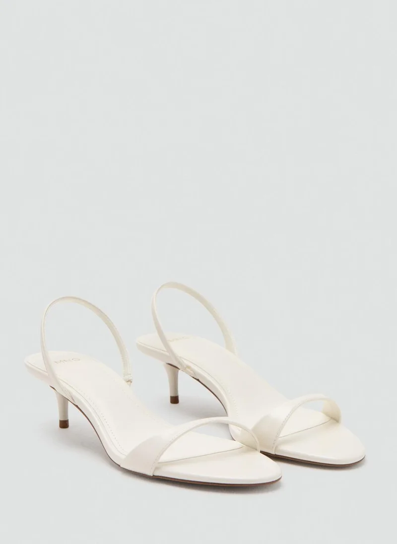 مانجو Kitten-heel sandals with strap
