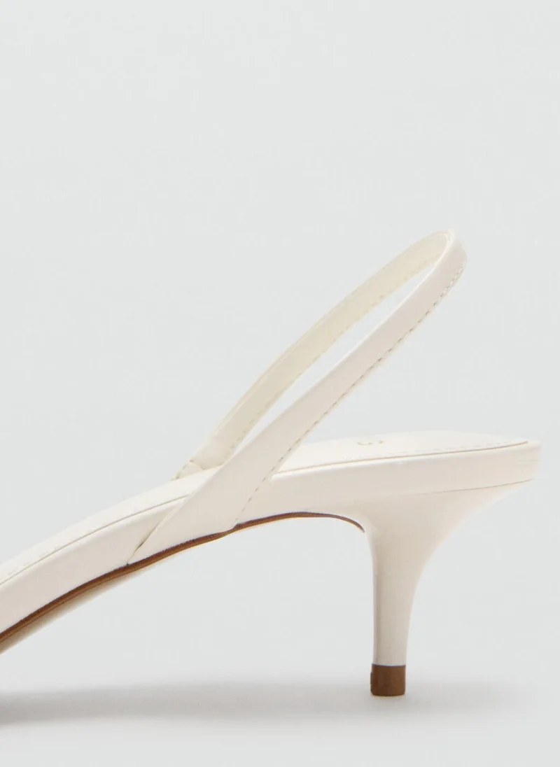 MANGO  Kitten-heel sandals with strap for Women | Best Price UAE