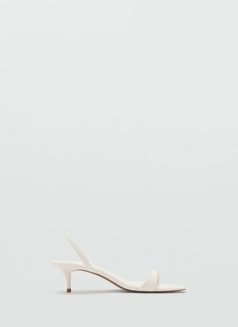 مانجو Kitten-heel sandals with strap