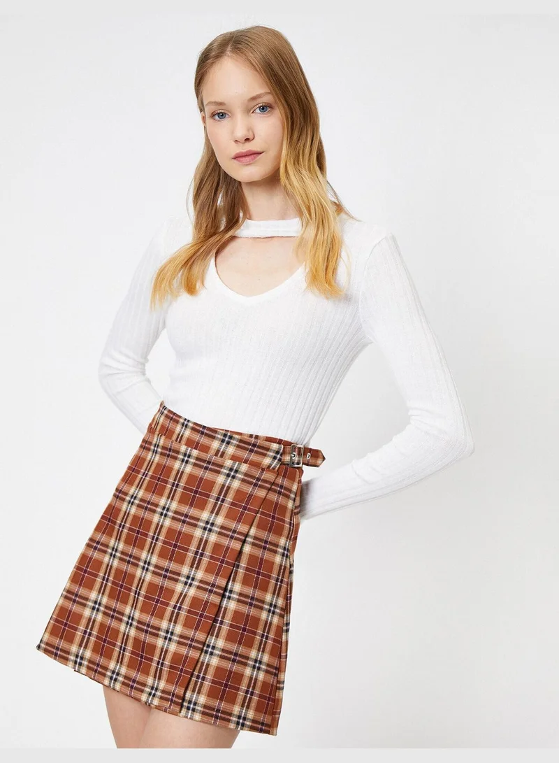 KOTON Neck Detailed Jumper