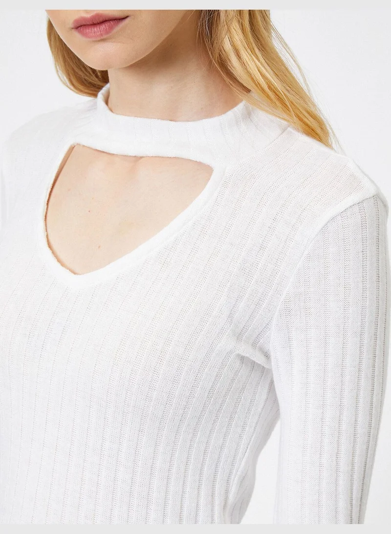 KOTON Neck Detailed Jumper
