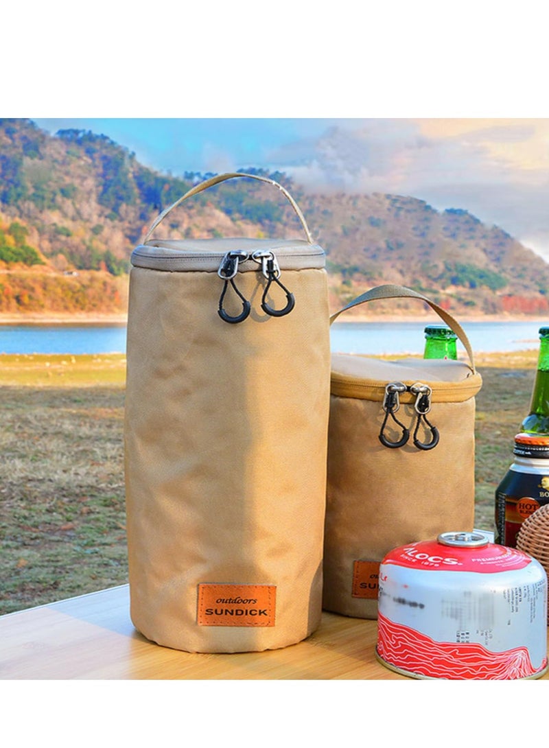 Drum Gas Tank Bag, Gas Tank Cylinder Bag Propane Tank Cover Gas Can Cover Fuel Tank Cover, Air Camping Accessories Gas Canister Protector G2 Oxford Cloth Tool Set Water Proof