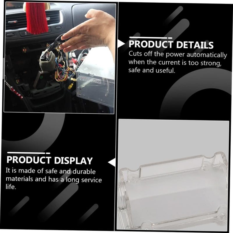 Car Audio Fuse Holder With Led Display Digital Voltage Durable Automotive Fuse Block 30A For Amplifier And Vehicle Use Easy To Install - Image 4