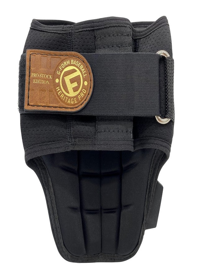 G-Form Heritage Baseball Elbow Guard - Baseball Elbow Guard & Pad with Adjustable Straps - Brown, Adult S/M - Image 2