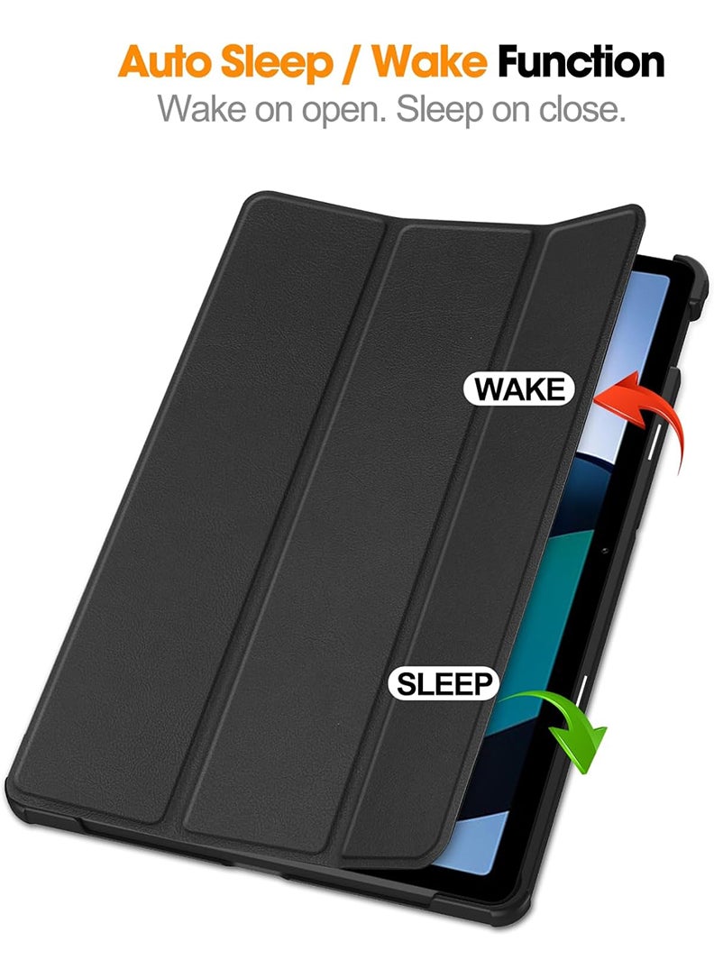 Protective Flip Case For Xiaomi Redmi Pad SE With Trifold Stand Auto Wake Sleep Shockproof Cover Batman 2