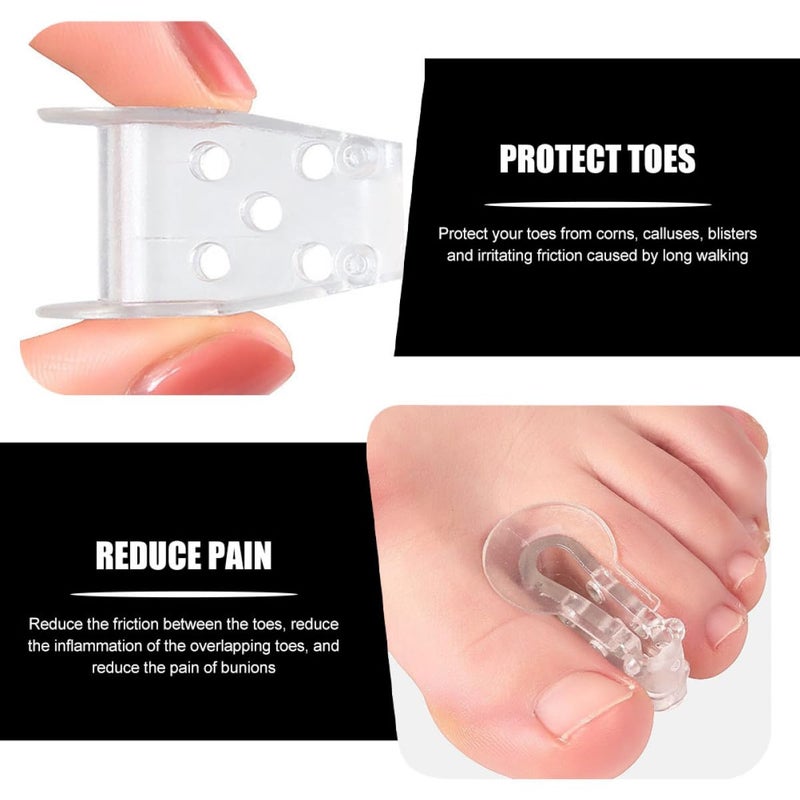 Bunion Corrector Toe Straightener with Spacers 3 Pairs for Men and Women - Image 4