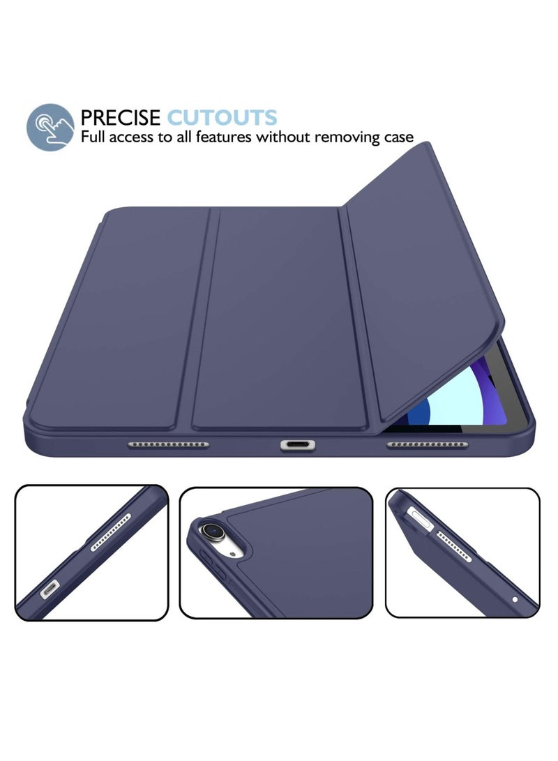 JOMILA iPad Air 11 Inch Case 2024 (6th Generation), iPad Air 5th Generation Case 2022/4th Generation Case 2020 10.9 Inch with Pencil Holder, Trifold Stand Smart Case (Dark Blue) - Image 3