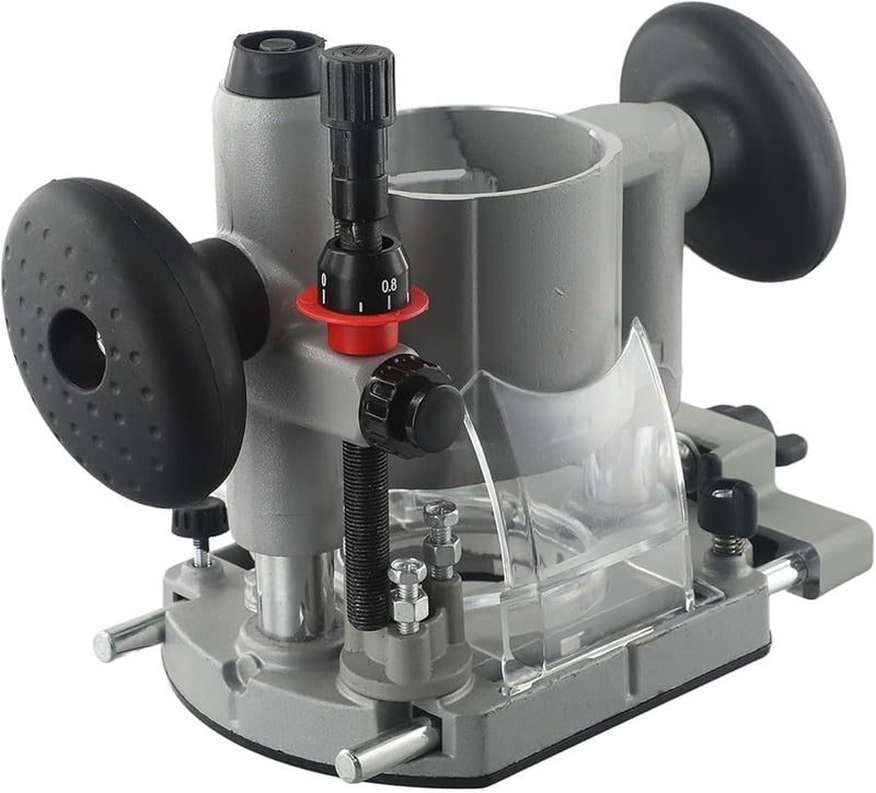 65mm Plunge Router Base for Woodworking with Adjustable Depth Smooth Slotting Carving - Image 1