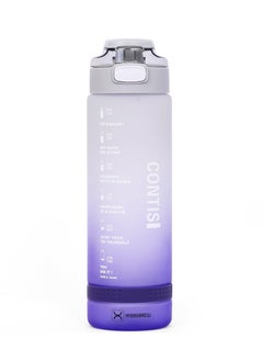 HYDROBREW HYDROBREW Water Bottle 1000ml - Grey  - Image 1