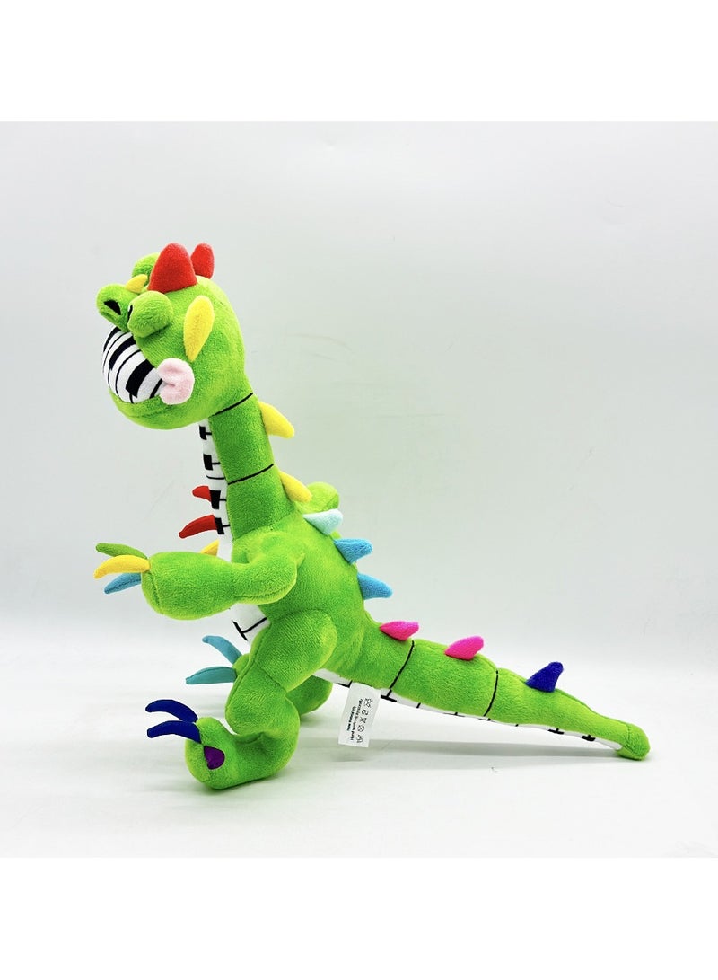 general New pianosaurus plush Bobby game piano dinosaur plush toy doll for family and friends gifts (33cm) - Image 2