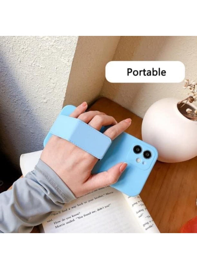 وينماكس حامل قبضة إصبع مغناطيسي للموبايل المحمول، عمودي أفقي متعدد الوظائف قابل للطي (أسود) - Image 5