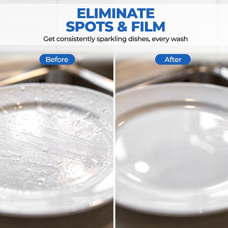 Aromasong Dishwasher Salt 5 LB - 100% Natural Water Softening Agent Compatible with Bosch, Miele, Whirlpool, Thermador and More... For Cleaner Dishes & Washer Reactivation (packaging may vary) - Image 3