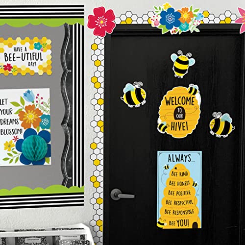 Creative Teaching Press CTP Bees 6" Cut-Outs Learning Décor Accents for Classroom (Creative Teaching Press 10625) - Image 4