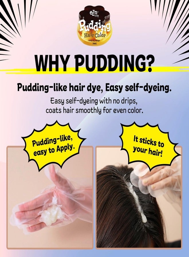 eZn Pudding Hair Color (Pink Toner 2.0) – Korean Dye for Sensitive Scalps - Image 2