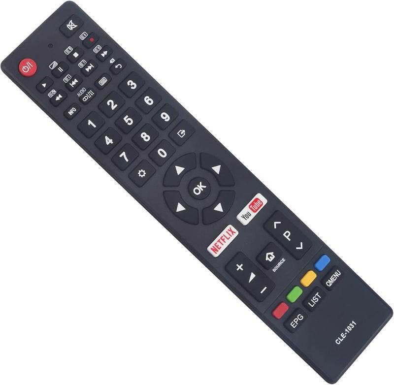 PERFASCIN CLE-1031,GCBLTV6GA Replaced Remote Control Applicable for Hitachi TV 32FHDSM6 32HDSM8 40FHDSM8 50UHDSM8 55UHDSM8 65UHDSM8 70UHDSM8 75UHDSM8 - Image 2