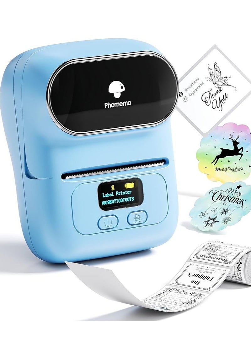 Phomemo Label Maker Machine - Phomemo M110 Portable Bluetooth Thermal Label Printer - Image 1