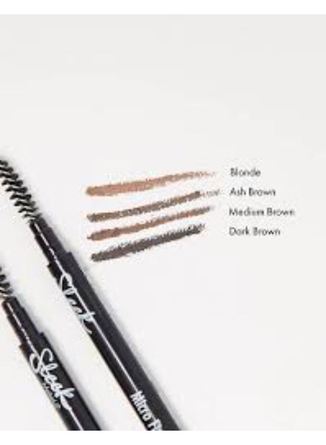 Sleek Micro-Fine Brow Pencil Color Medium Brown - Image 3