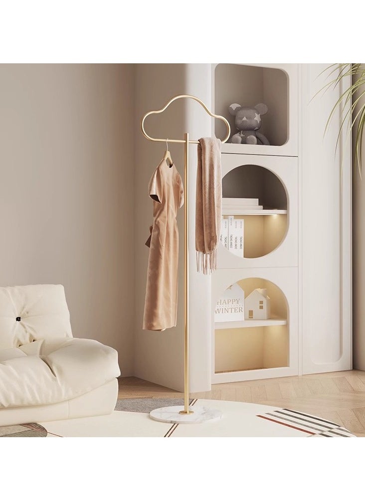 YQbest - Coat Rack Freestanding with Natural Marble Base 68” 175cm Entryway Coats Hanger Stand, Home Bedroom Hotel Hall Tree for Coats, Hats, Scarves, Clothes, and Handbags - Image 1