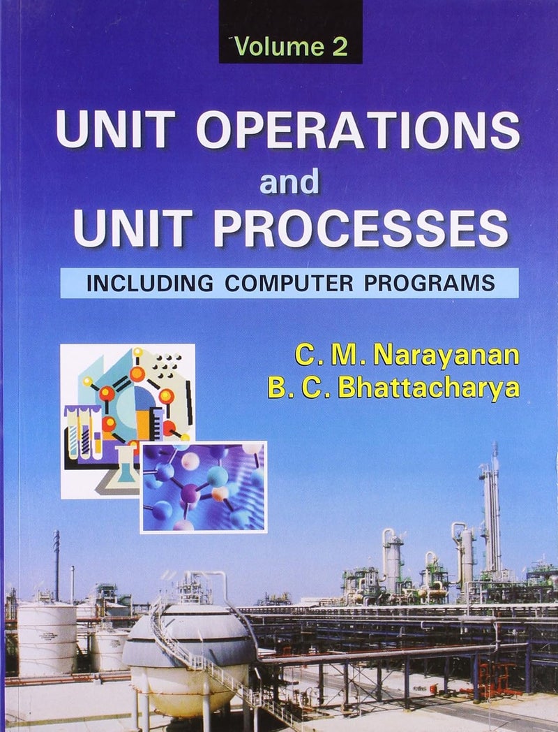 UNIT OPERATIONS AND UNIT PROCESSES, VOL 2 : INCLUDING COMPUTER PROGRAMS - Image 1