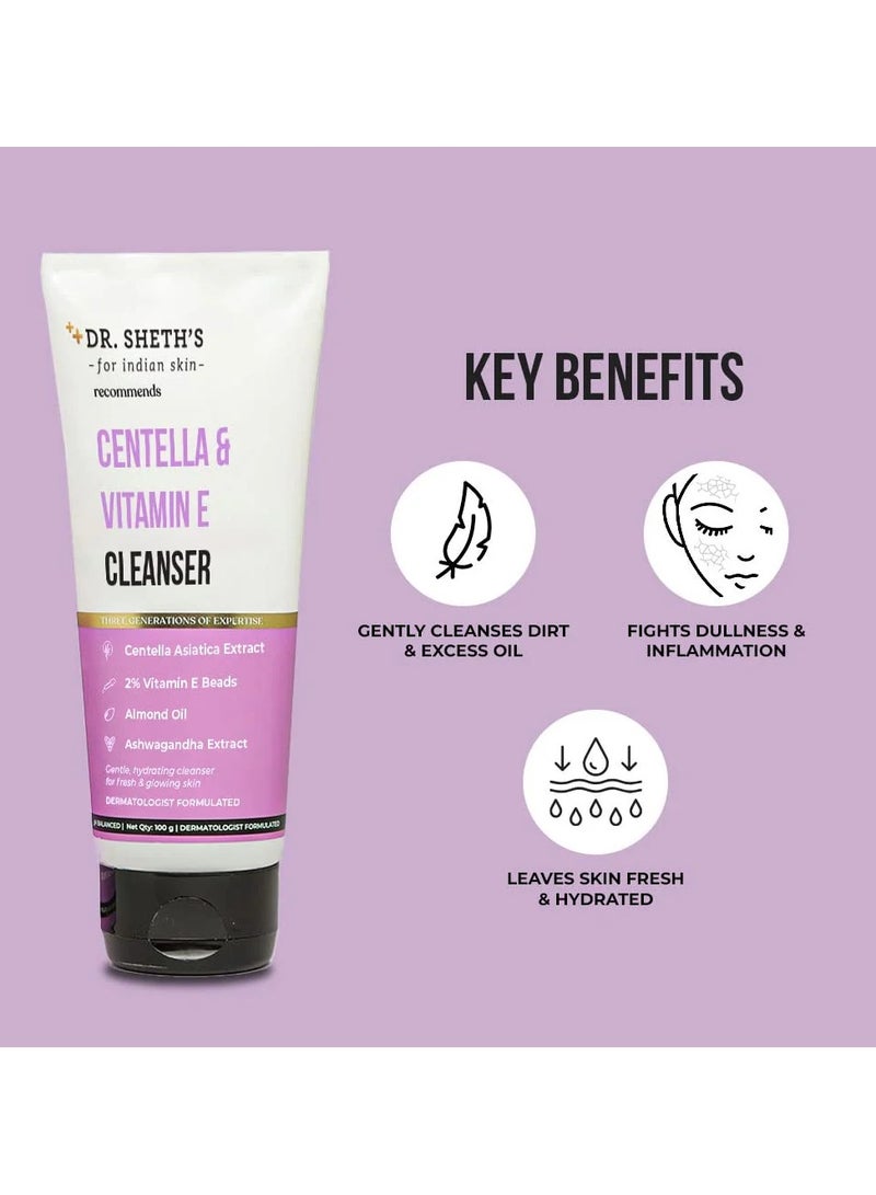 دي آر. شيث'س منظف ​​دكتور شيث بخلاصة السنتيلا وفيتامين إي 100 مل - Image 2
