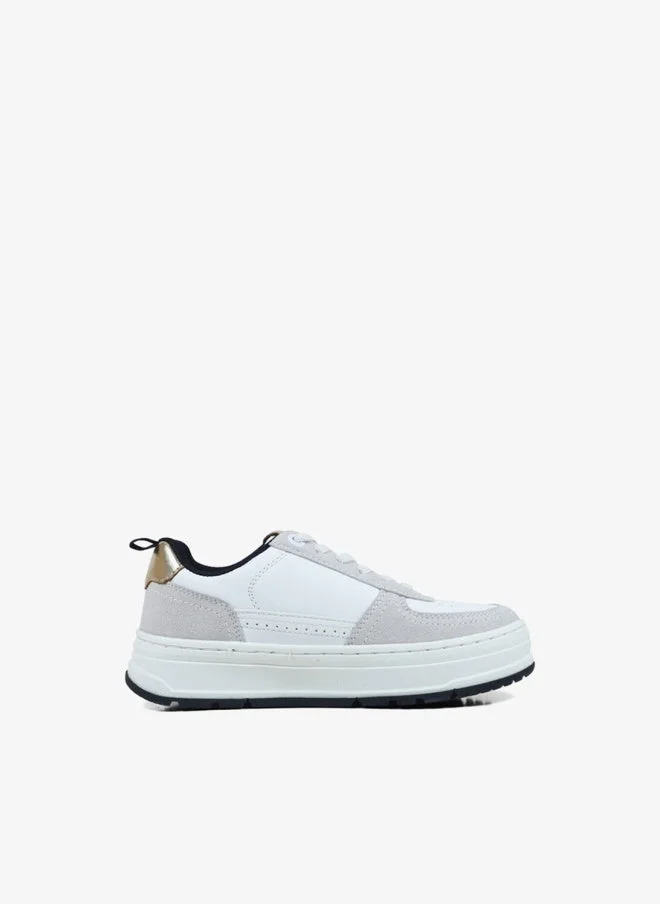 Gap  Girls' Paradise Bsc Lace-Up School Sneakers - Gpk5242000061 for Women | Best Price UAE