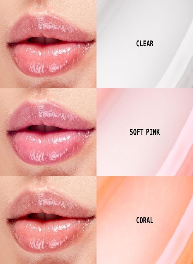 Ruby Kisses Lip Oil Booster, Hydrating Lip Gloss with Nourishing Natural Oil Blend, Jumbo Wand for Easy Application, Non-Sticky Formula (Rosewood) - Image 5