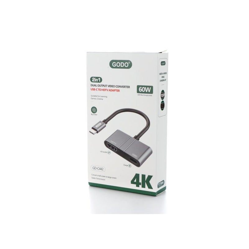جودو وصلة ماركة 4K GD-C442 - Image 3
