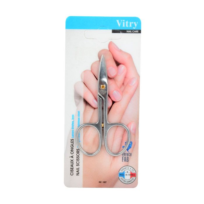 Vitry Nail Scissors Straight Blades