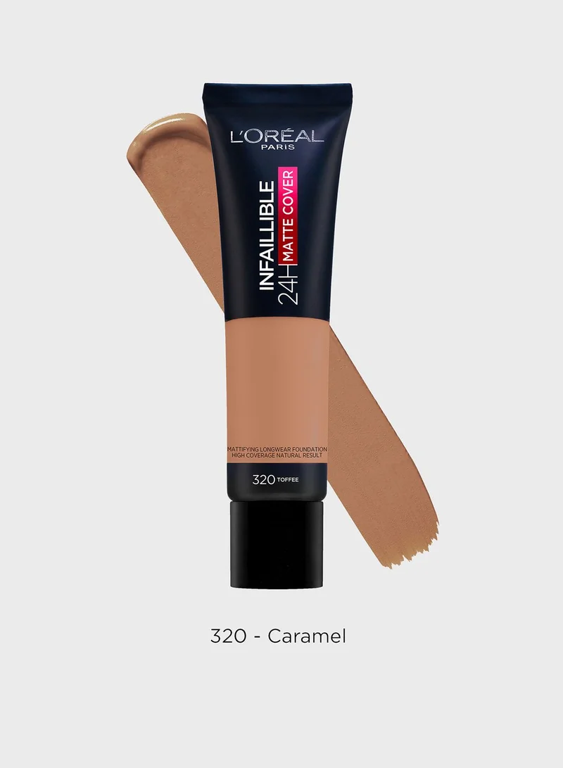 L'OREAL PARIS Infallible Matte Cover Foundation 320 Toffee