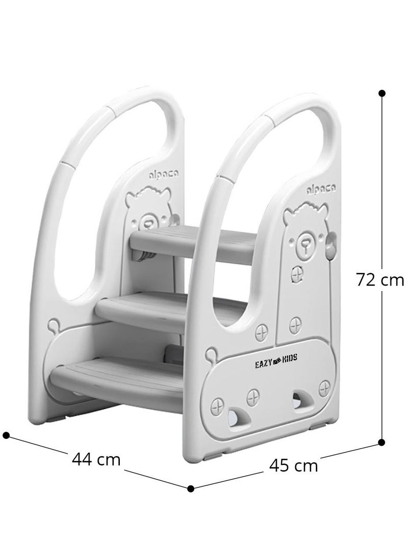 3 Step Stool - Grey - pzsku/ZA271E31A295A326FD7BAZ/45/_/1648272764/cd31c74a-19a3-4d2d-add8-0d6135dec7c0