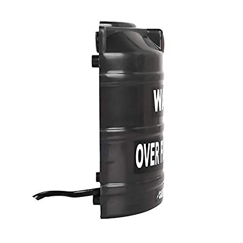 JEDFER Water Tank Overflow Alarm Siren with Loud Human Voice Sound with Wired Sensor Security System Water Bell, Standard Size, Black Colour, Water Tank Overflow Alarm (Pack of 1) - Image 3