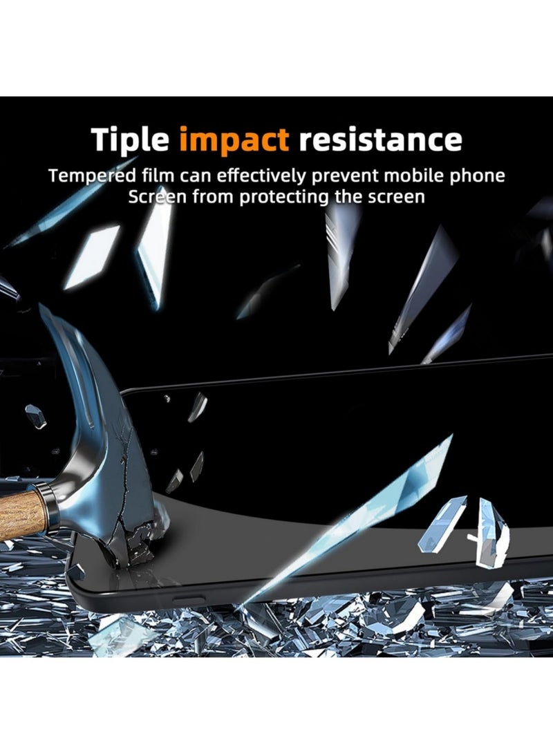 Adando [2 Pack] Privacy Screen Protector for OnePlus 15,  9H Hardness Anti Spy Tempered Glass Film, Anti-Scratch Easy Installation Tempered Glass Film - Image 3