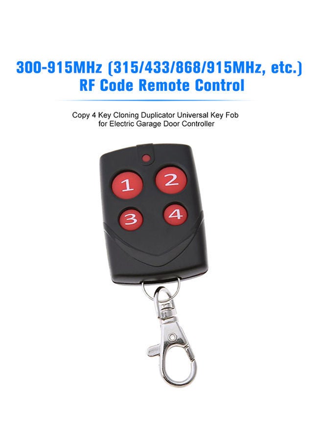 NIBEMINENT Multi Frequency Universal Automatic Cloning Remote Control Black 0.03kg  - Image 2