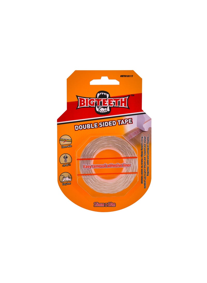 Double Sided Tape 15mm x 10m