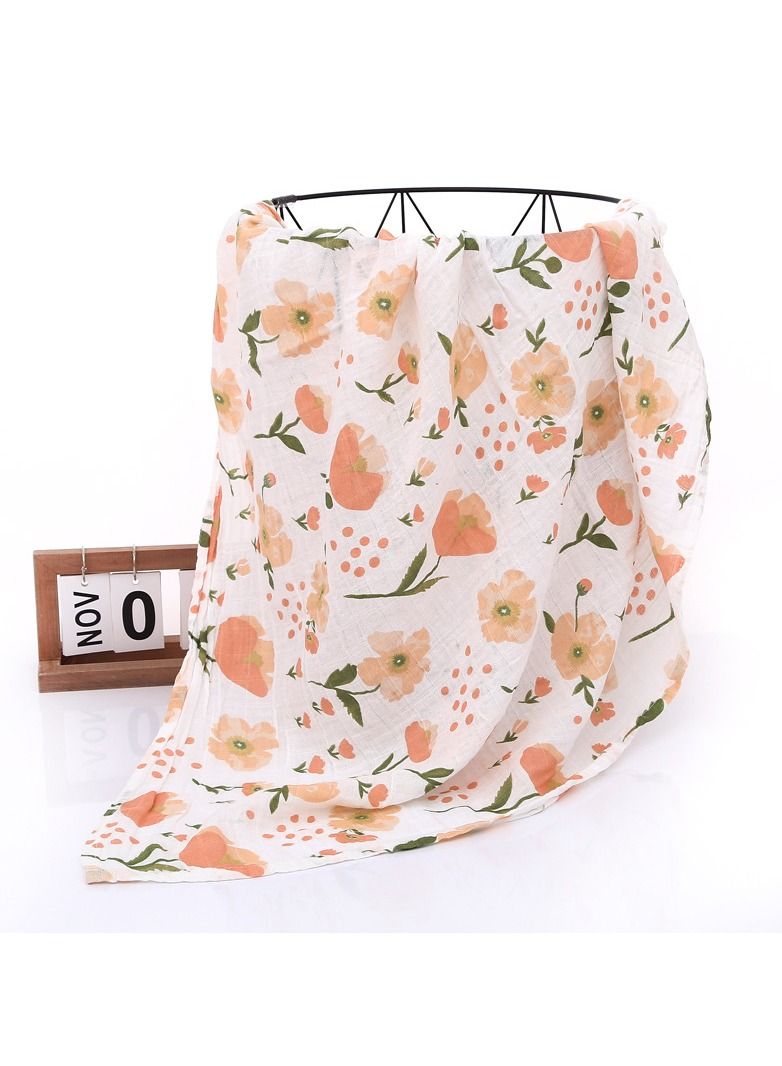 Loquat Pure Cotton Cartoon Printed Bath Towels