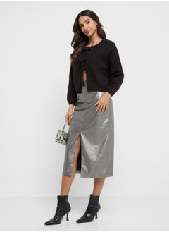 VERO MODA Puff Sleeve Knitted Cardigan  - Image 4