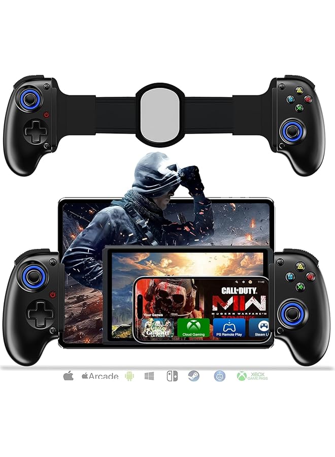 Gamepad Joystick With Turbo Mobile Cloud Gaming Controller For Iphone/Android/Pc/Ps3/Ps4/Switch Wireless Gamepad With Hall Effect Joysticks/Hall Trigger  - Image 1