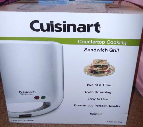 Cuisinart WM-SW2N Dual-Sandwich Nonstick Electric Grill - Image 4