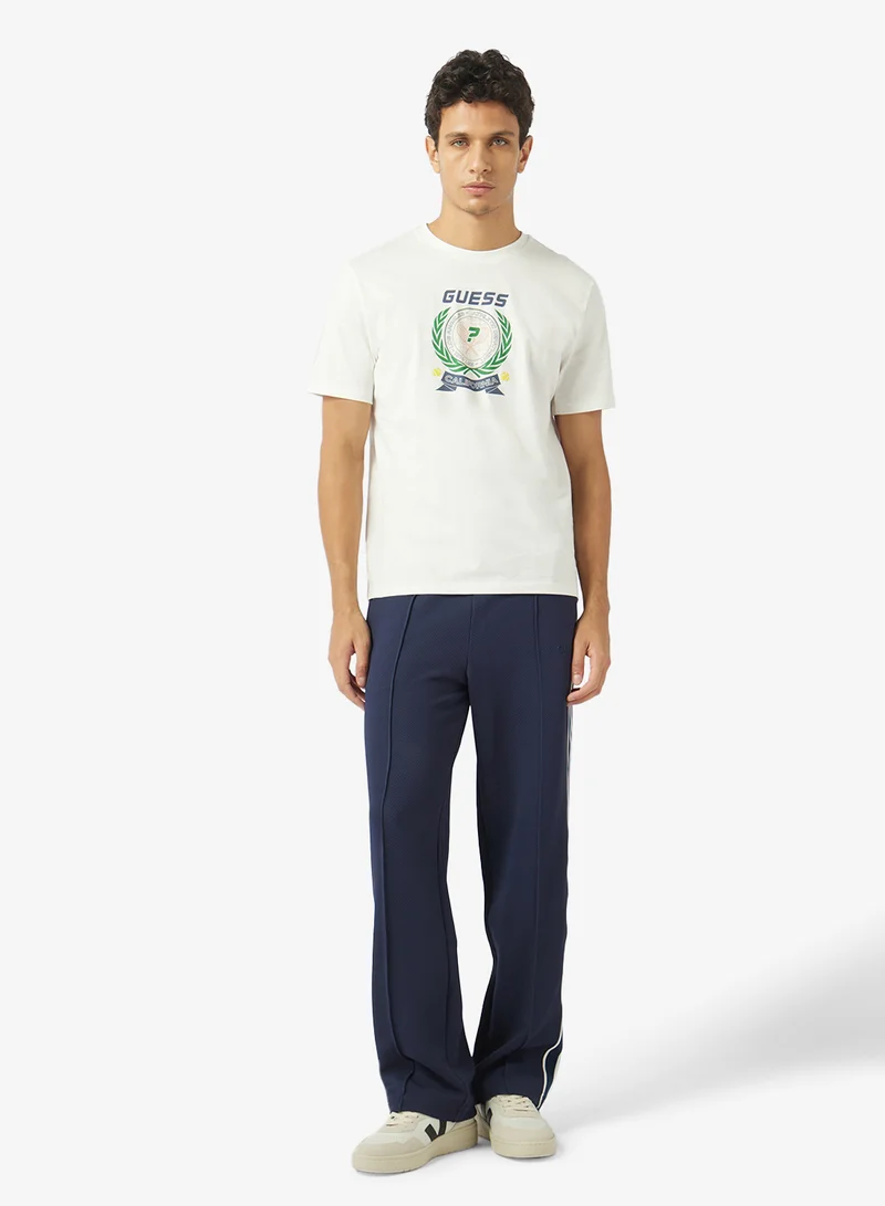 GUESS  Crew Neck Regular Fit T-Shirt for Men | Best Price UAE