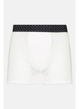 Tommy John Men 2 Pieces 6 Inseam Brand Logo Boxer Briefs, Black/White  - Image 5