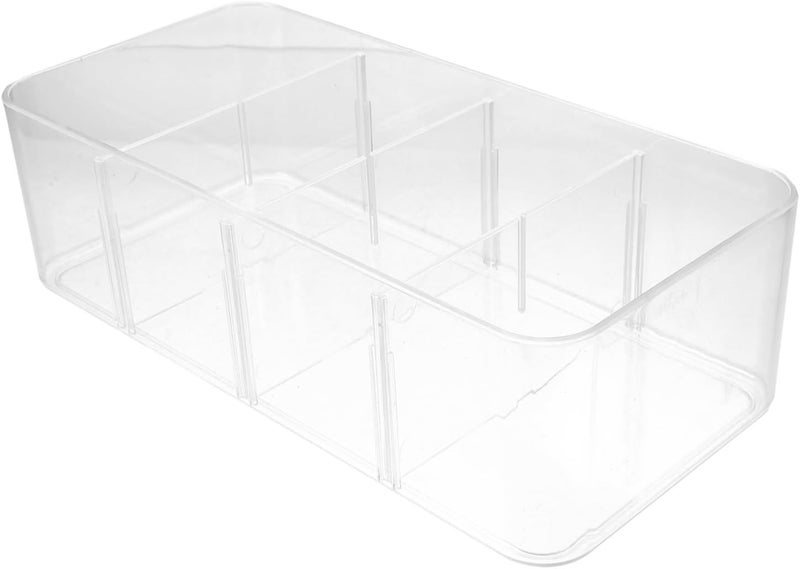 Cabilock Lingerie Drawer Organizer 27x12.5x8cm Underwear Storage Box - Image 1